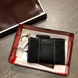 NWT COACH mini wallet✨